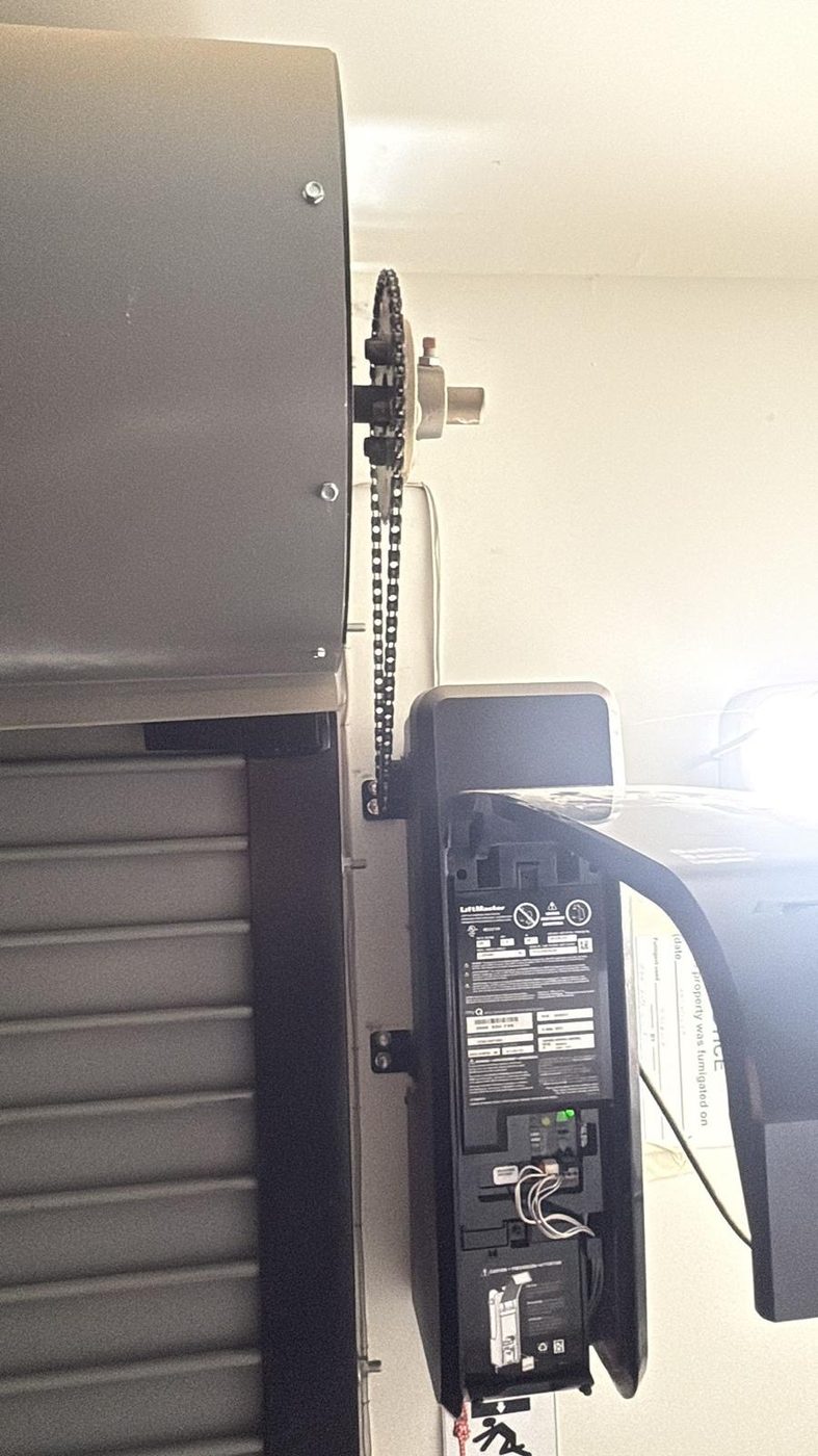 LiftMaster chain-drive opener installation